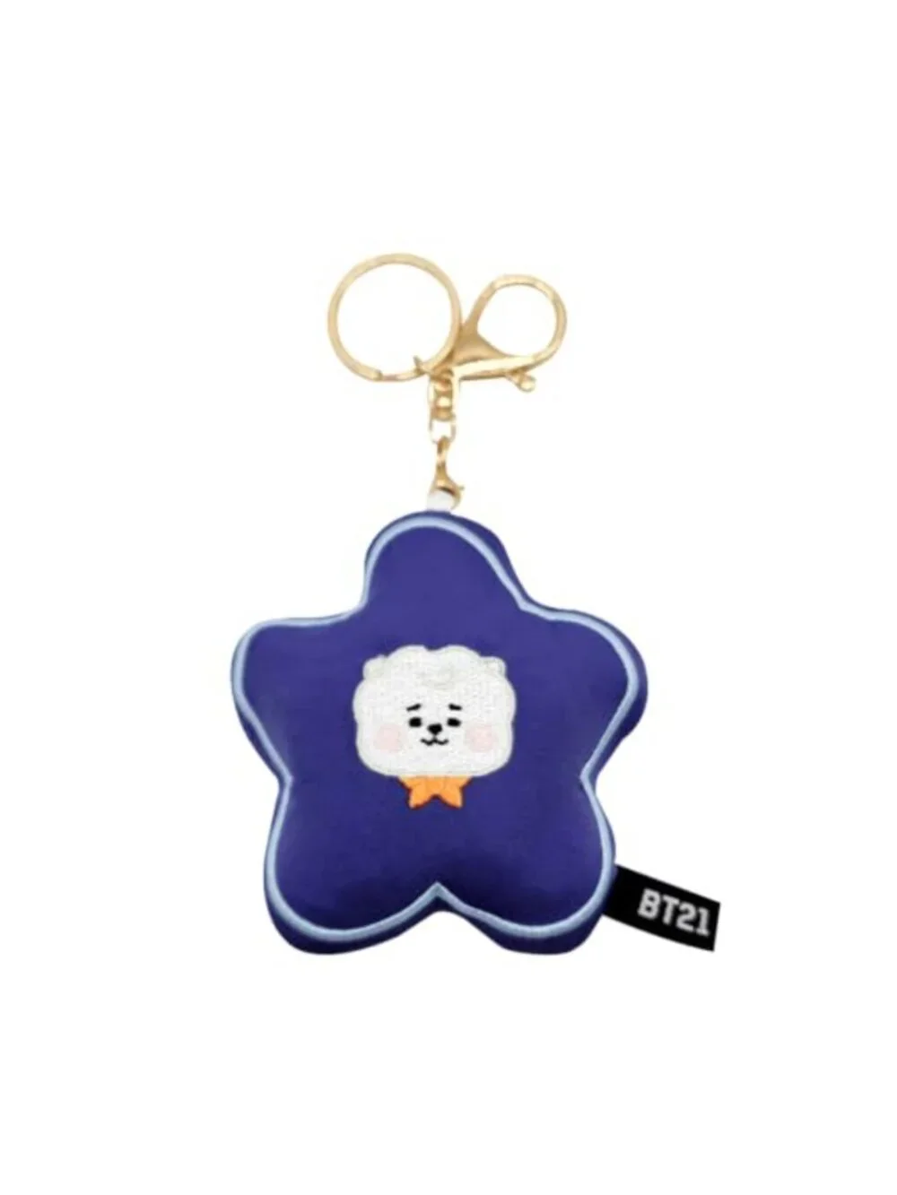 BT21 Flower Keyring RJ Cute Keychain Charm